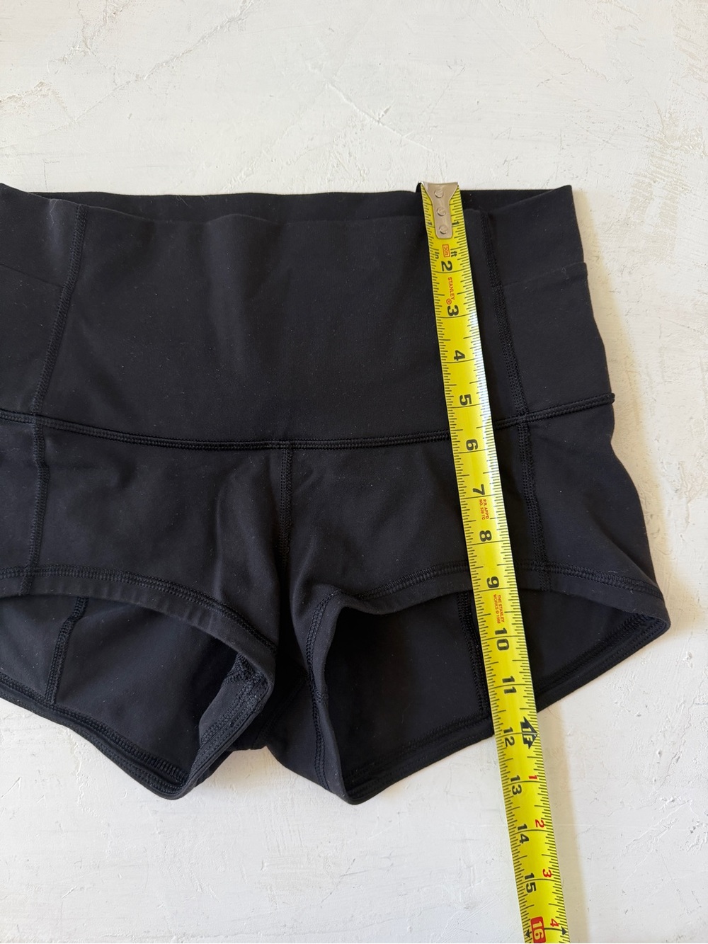 Lululemon Wunder Black Short *Full-On Luon 2" Size 8 - Picture 8 of 9